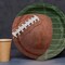 8 Ct. Football Paper Dessert Plates 7" Sports-Themed Party Plates